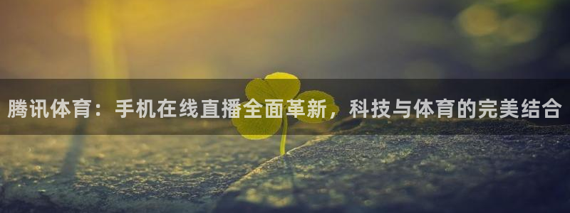 腾讯体育：手机在线直播全面革新，科技与体育的完美结合